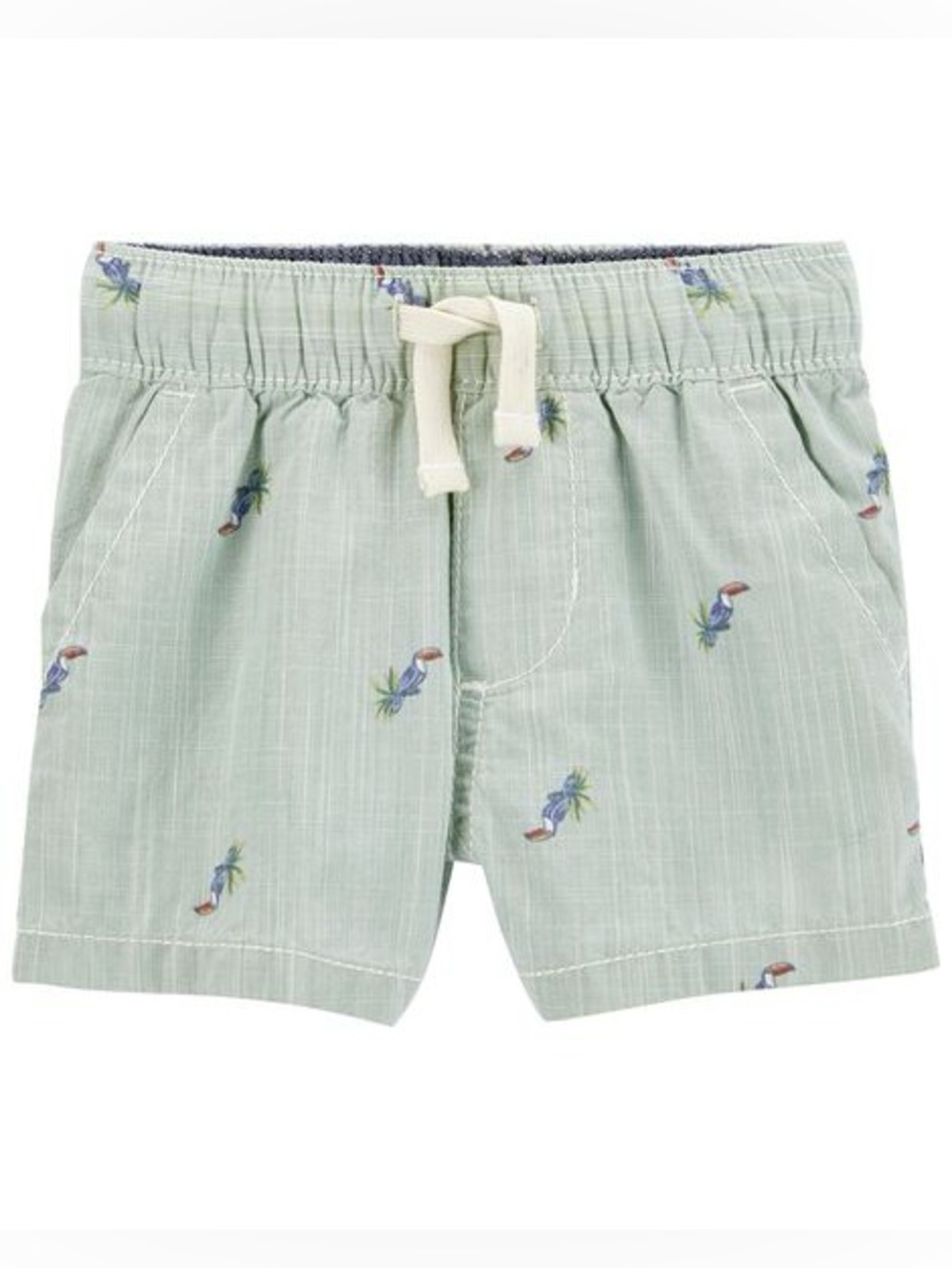 OSHKOSH B’GOSH | 100% Cotton Baby Toucan Print Shorts